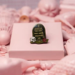 Jini & Tonic Accessories Here Lie The Men Who Have Wronged Me - Enamel Pin