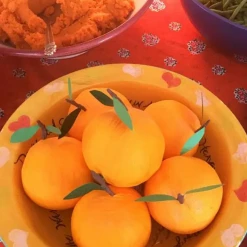 TOPS Malibu Party Favor Surprize Ball Mini Orange Be My Clementine