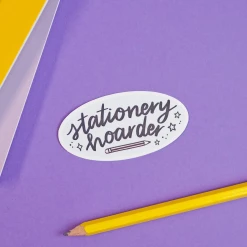 Nutmeg And Arlo Stationery Hoarder Sticker