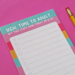 Nutmeg And Arlo Notebooks + Notepads Ugh! Adulting Notepad