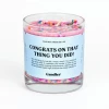 Candier Candles Congrats Candle