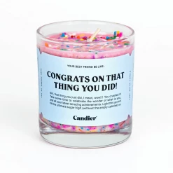 Candier Candles Congrats Candle