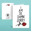 Citizen Ruth Greeting Cards So Damn Sorry Card