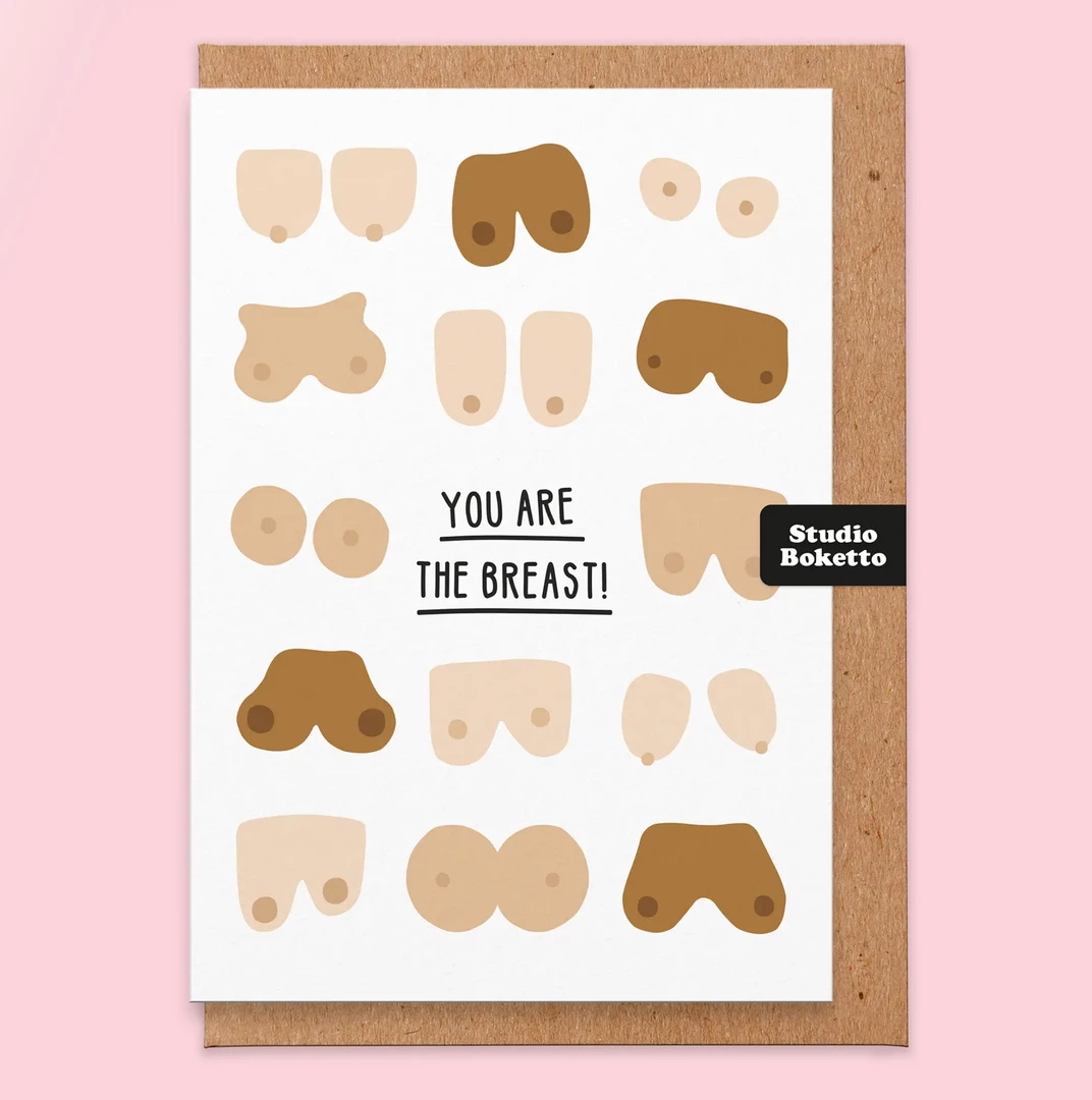 Studio Boketto You Are The Breast Congratulations Card Greeting Cards 3 Studio Boketto You Are The Breast Congratulations Card Greeting Cards
