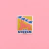 The Peach Fuzz F*ck The Whole System Sticker Stickers