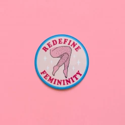 The Peach Fuzz Redefine Femininity Sticker Stickers