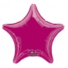 Anagram 19" Holographic Star Magenta Dazzler