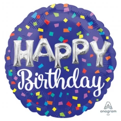 Anagram Balloons 35" Happy Birthday Balloon Letters