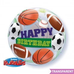Qualatex 22" Bubble Birthday Sport Balls