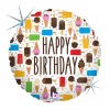 Betallic Balloons 18" Holographic Birthday Ice Cream