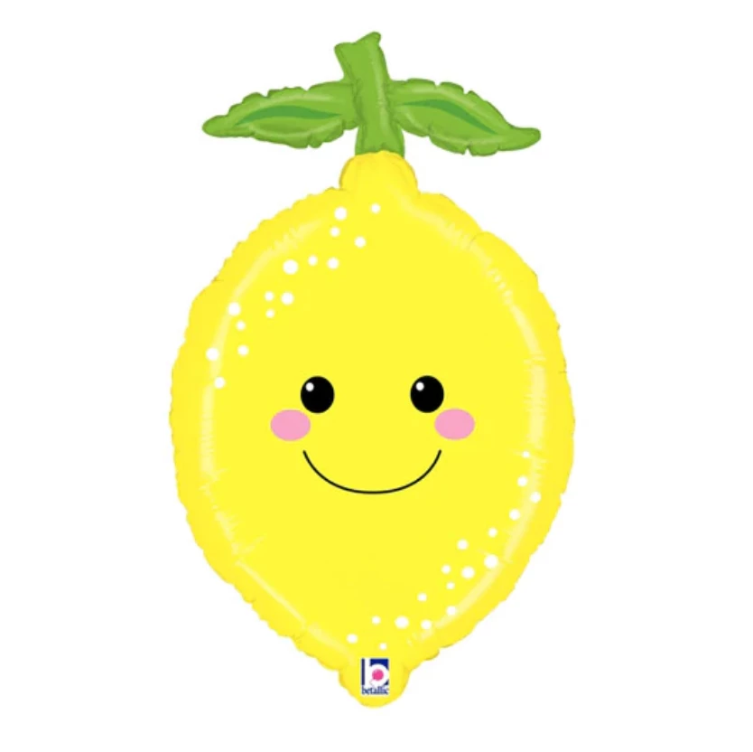 Betallic 29" Produce Pals Lemon Balloons 3 Betallic 29" Produce Pals Lemon Balloons