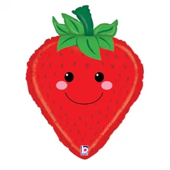 Betallic Balloons 26" Produce Pals Strawberry
