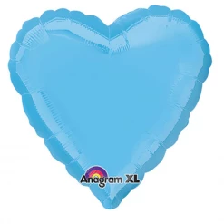 Anagram Balloons 18" Pale Blue Heart
