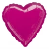 Anagram 18" Metallic Fuchsia Heart