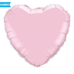 Qualatex Balloons 36" Pearl Pink Heart