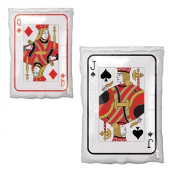 Anagram Balloons 17" Roll The Dice Jack & Queen