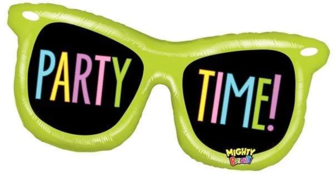 Party Art Community 38" Party Time Shades Balloons 3 Party Art Community 38" Party Time Shades Balloons