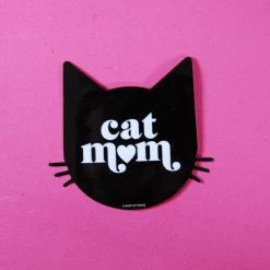 A Shop Of Things Stickers Cat Mom Sticker