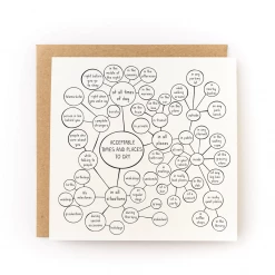 Kwohtations Cards Thinking Of You & Sympathy Acceptable Times And Places To Cry Card