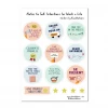 Kwohtations Cards Stickers Intentions For Work & Life Sticker Sheet