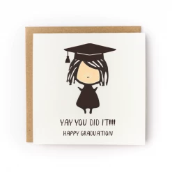 Kwohtations Cards Happy Graduation Card Congratulations