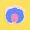 Siyo Boutique Don't Touch Hair Vinyl Sticker Stickers