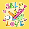Siyo Boutique Self Love Clear Vinyl Sticker