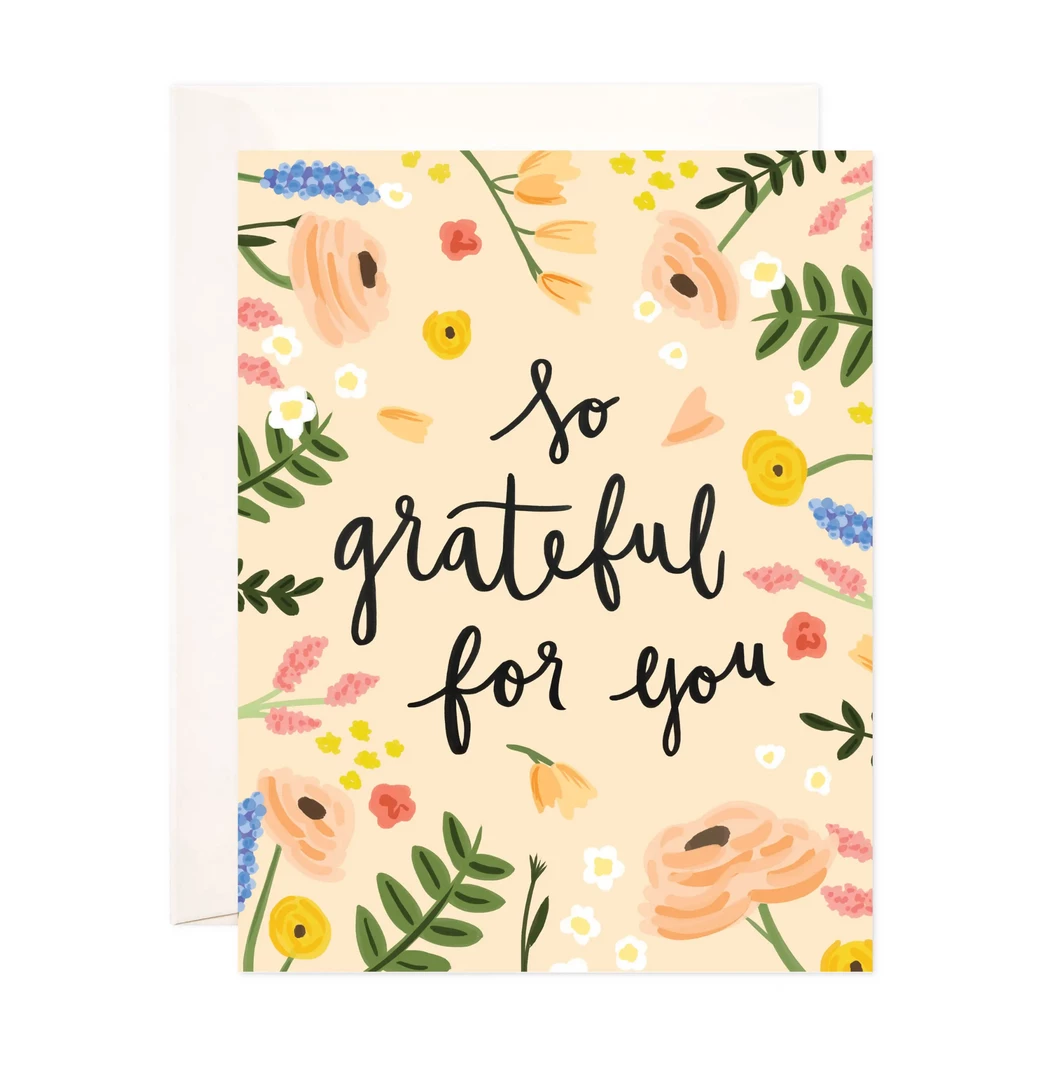 Bloomwolf Studio So Grateful Greeting Card Greeting Cards 3 Bloomwolf Studio So Grateful Greeting Card Greeting Cards