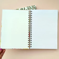 Bloomwolf Studio Notebooks + Notepads Leaves Pattern Spiral Notebook