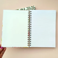 Bloomwolf Studio Plants Pattern Spiral Notebook Notebooks + Notepads
