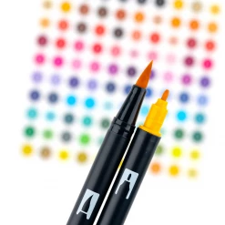 Tombow Pens + Pencils Dual Brush Pen Art Markers: Secondary - 10-Pack