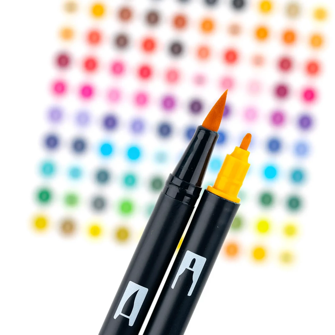 Tombow Pens + Pencils Dual Brush Pen Art Markers: Secondary - 10-Pack 4 Tombow Pens + Pencils Dual Brush Pen Art Markers: Secondary - 10-Pack