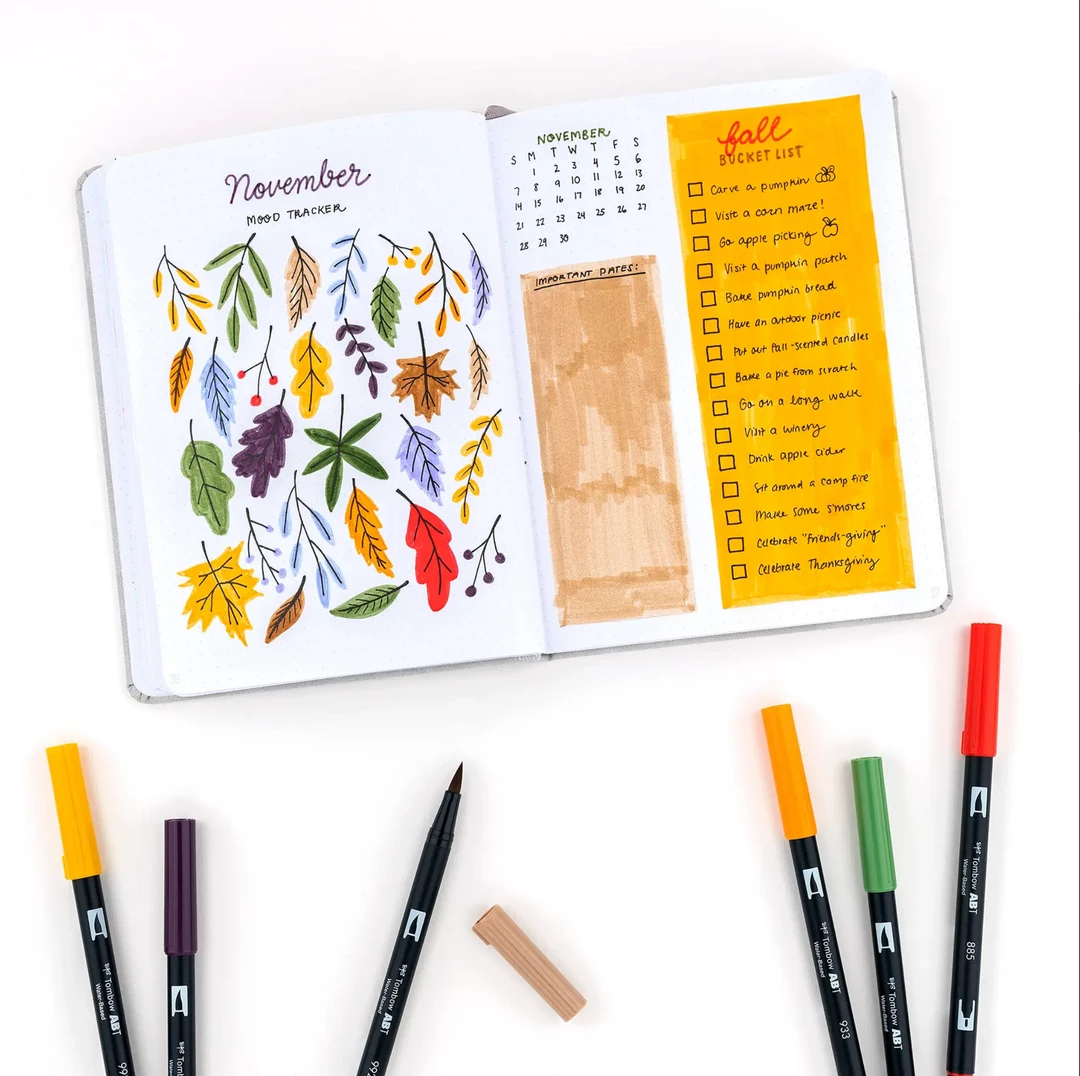 Tombow Pens + Pencils Dual Brush Pen Art Markers: Secondary - 10-Pack 7 Tombow Pens + Pencils Dual Brush Pen Art Markers: Secondary - 10-Pack