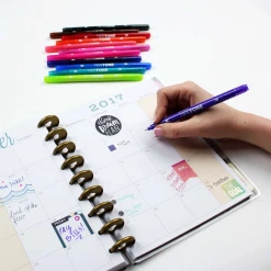 Tombow TwinTone Marker Set: Bright - 12-Pack Pens + Pencils