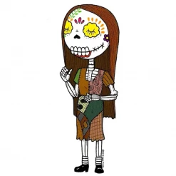 Fresh Prints Sally Night Before Christmas Vinyl Sticker