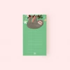 Holalola Jungle Sloth Notepad