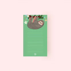 Holalola Jungle Sloth Notepad