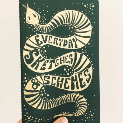 The Rainbow Vision Notebooks + Notepads Sneaky Snake Notebook