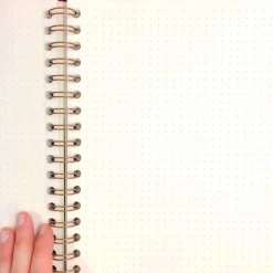 The Rainbow Vision Smiley Dot Journal In Grass Green Notebooks + Notepads