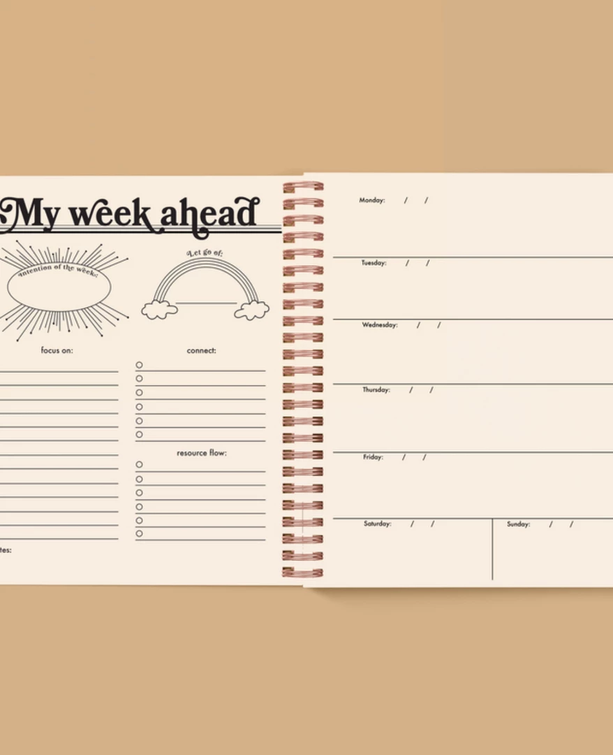 The Rainbow Vision Serpentine Open-Dated 12 Month Planner 11 The Rainbow Vision Serpentine Open-Dated 12 Month Planner