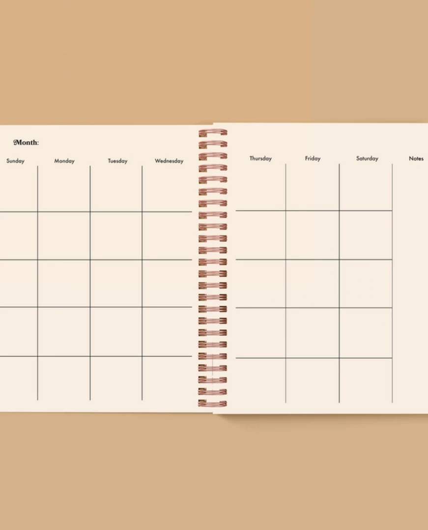 The Rainbow Vision Serpentine Open-Dated 12 Month Planner 12 The Rainbow Vision Serpentine Open-Dated 12 Month Planner