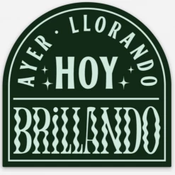 Jen Zeano Designs Stickers Brillando Sticker