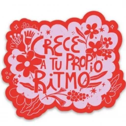 Jen Zeano Designs Crece A Tu Propio Ritmo Sticker Stickers