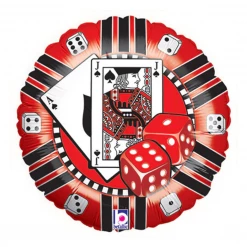 Betallic 18" Casino Chip Balloons