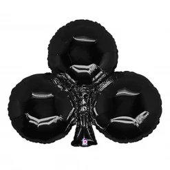 Betallic 39" Black Casino Club Balloons
