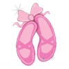 Betallic 40" Ballet Slippers Balloons