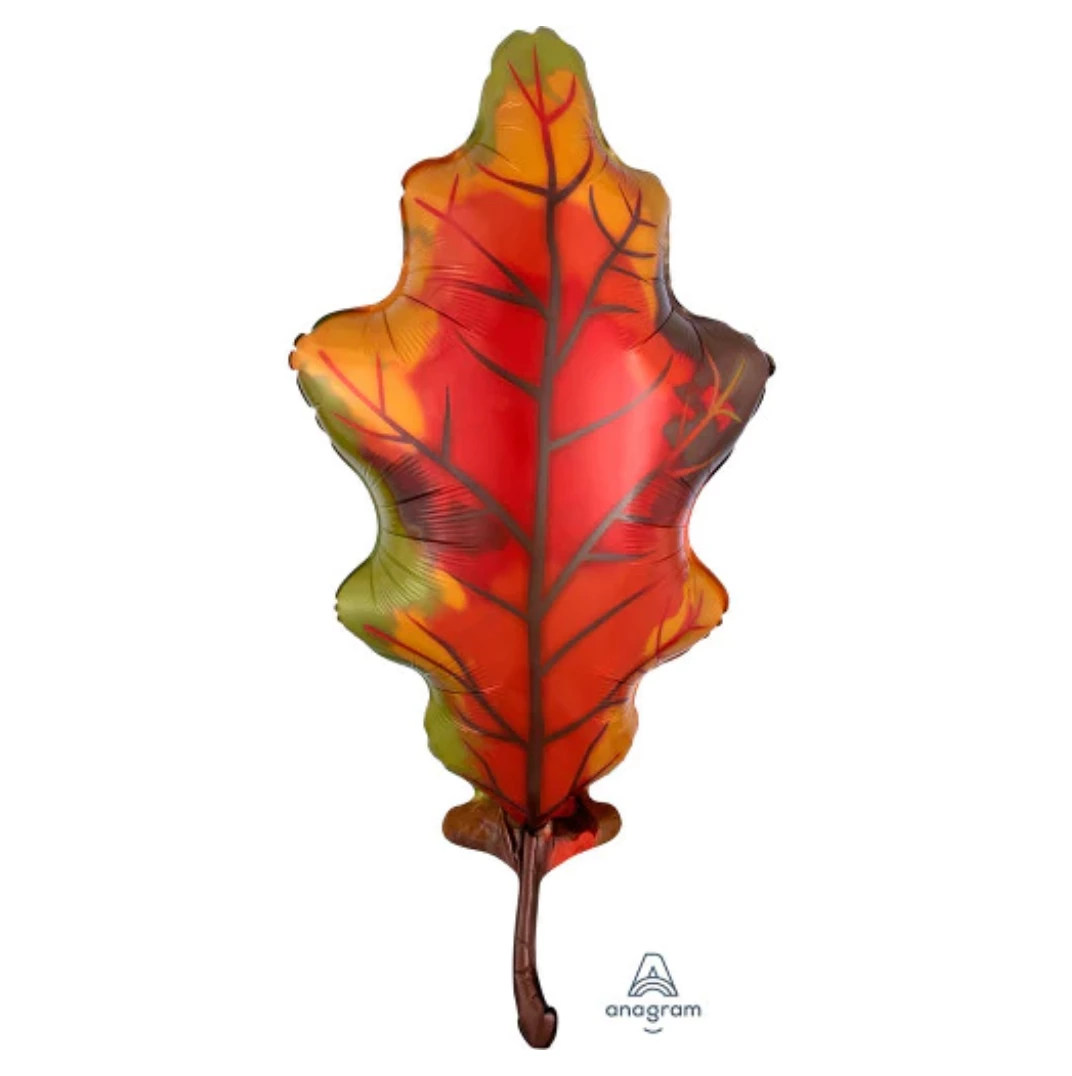 Anagram 42" Fall Oak Leaf Balloons 3 Anagram 42" Fall Oak Leaf Balloons