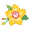 Betallic Balloons 26" Yellow Flower