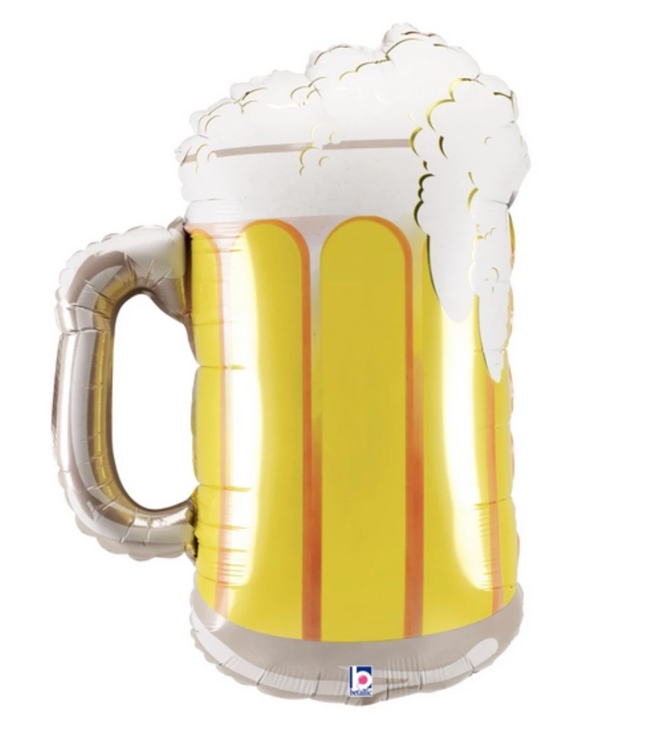 Betallic 34" Frosty Beer Mug Balloons 3 Betallic 34" Frosty Beer Mug Balloons