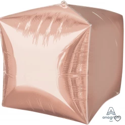 Anagram 16" Rose Gold Cubez Balloons